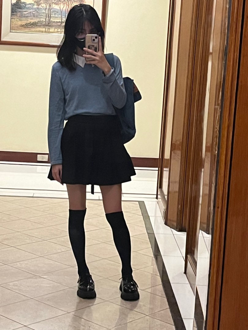 korean schoolgirl Korean School Girl Set, Women's Fashion, Dresses & Sets, Sets or  Coordinates on Carousell