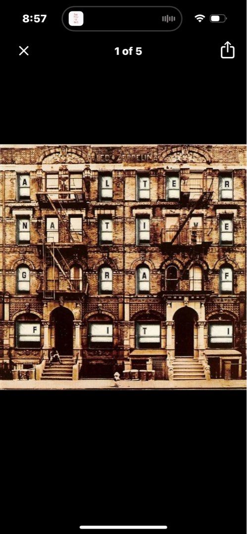 Led Zeppelin Alternative Graffiti US Hobbies Toys, Music