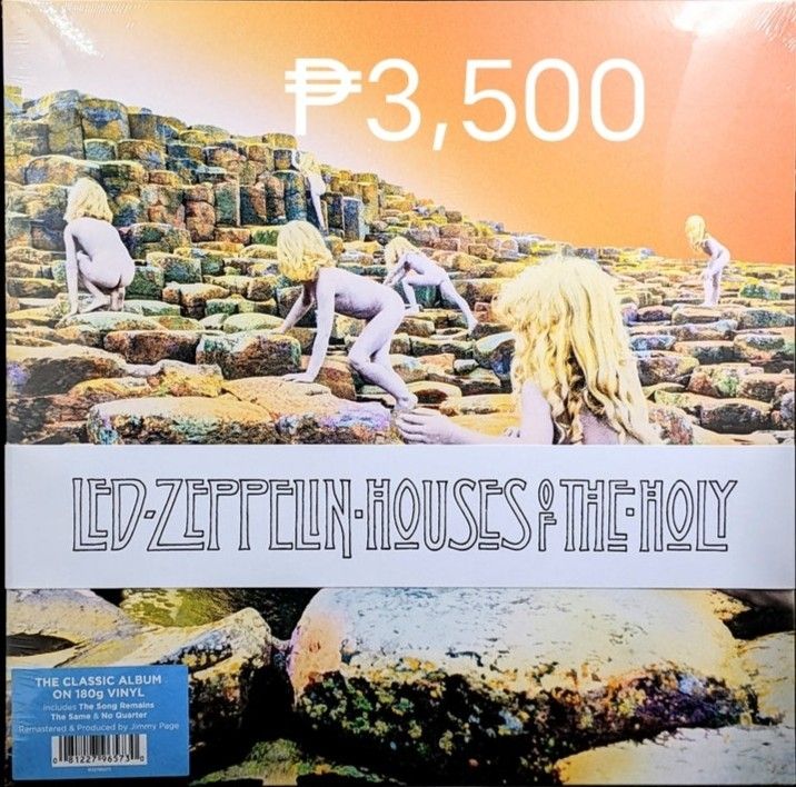 LED zeppelin vinyl records album (Category: Vinyls) located in Manila. Submitted by ramonrobin.cruz (Listing ID 1217359936, Image 3). Description: Remastered album LED zeppelin 1 = ₱3,500 LED zeppelin II = ₱3,500 LED zeppelin III = ₱3,500 LED zeppelin IV = ₱3,500 Steel storage shelves/vinyl storage 👇🔗 https://shope.ee/501VvicRrE Adelle vinyl records 👇🔗 https://shope.ee/6zmlCxkDLv Vinyl cleaner 👇🔗 https://shope.ee/9zQJZjvjwC Vinyl record bru