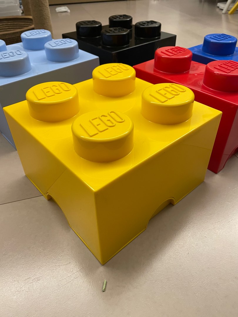 LEGO Storage box, 興趣及遊戲, 玩具& 遊戲類- Carousell