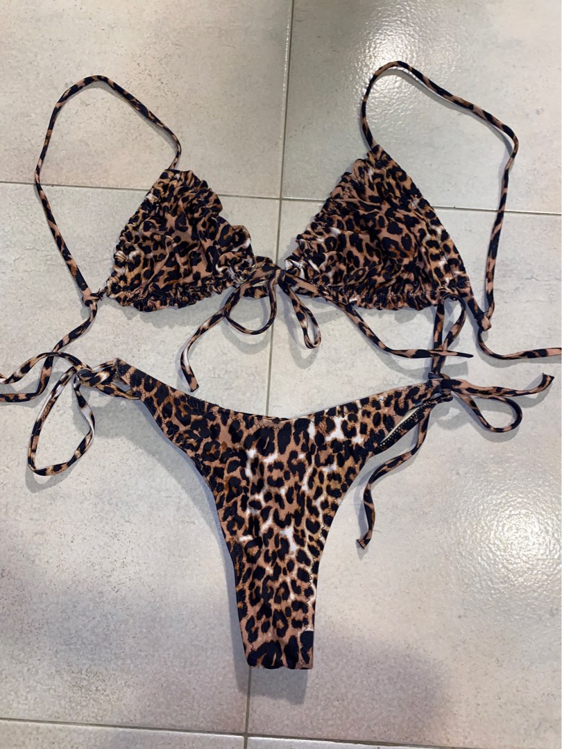 bikini set leopard