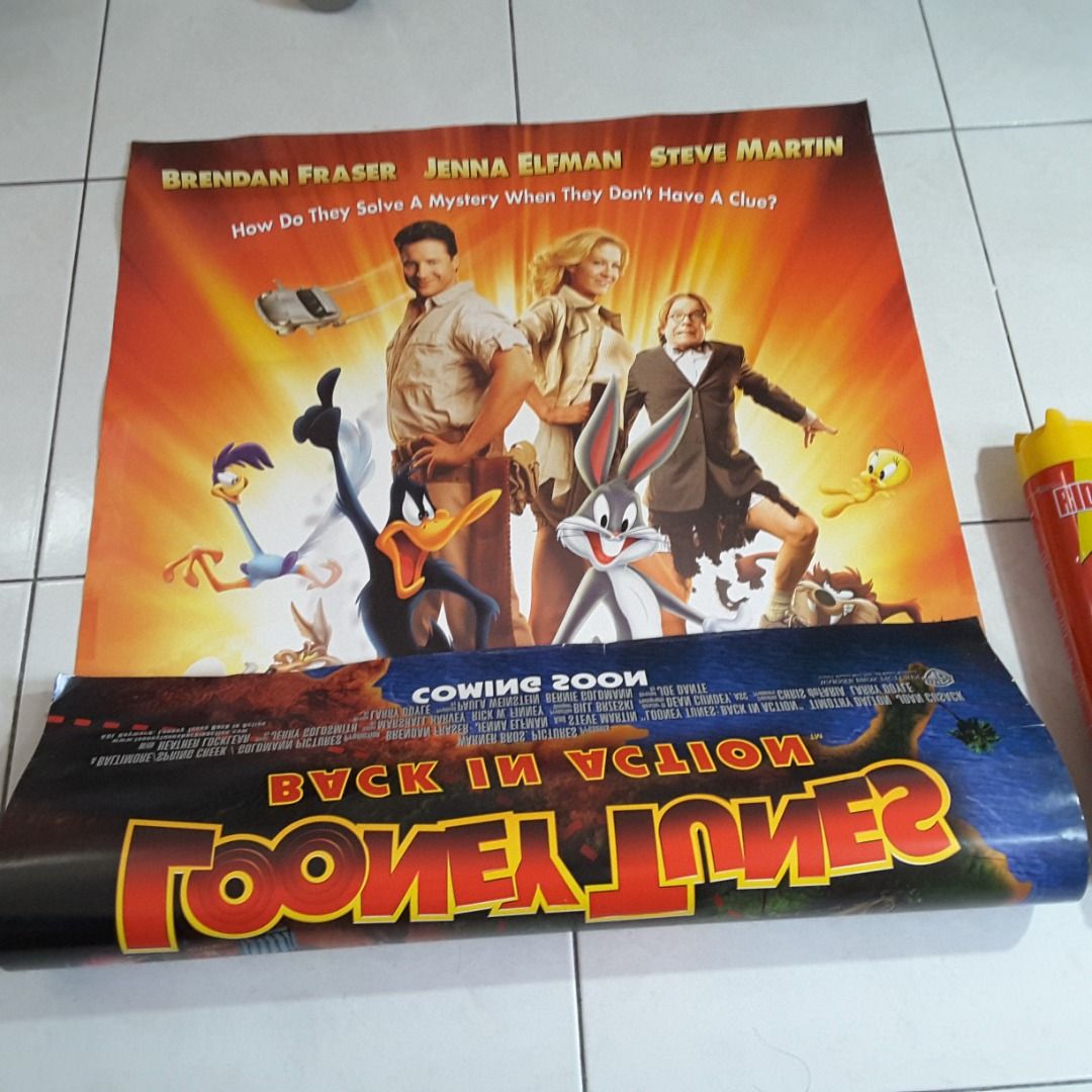 LOONEY TUNES Back In Action 2003 Movie Limited Edition Poster Original