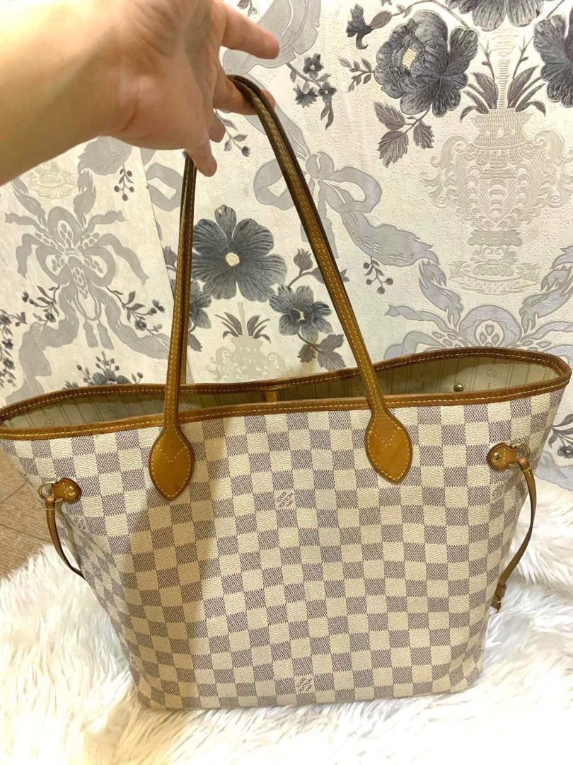 Louis Vuitton Damier Azur Canvas Neverfull GM Bag Louis Vuitton