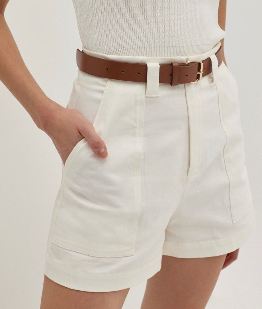 Love Bonito Wesson Belted Shorts, Women's Fashion, Bottoms, Shorts on  Carousell