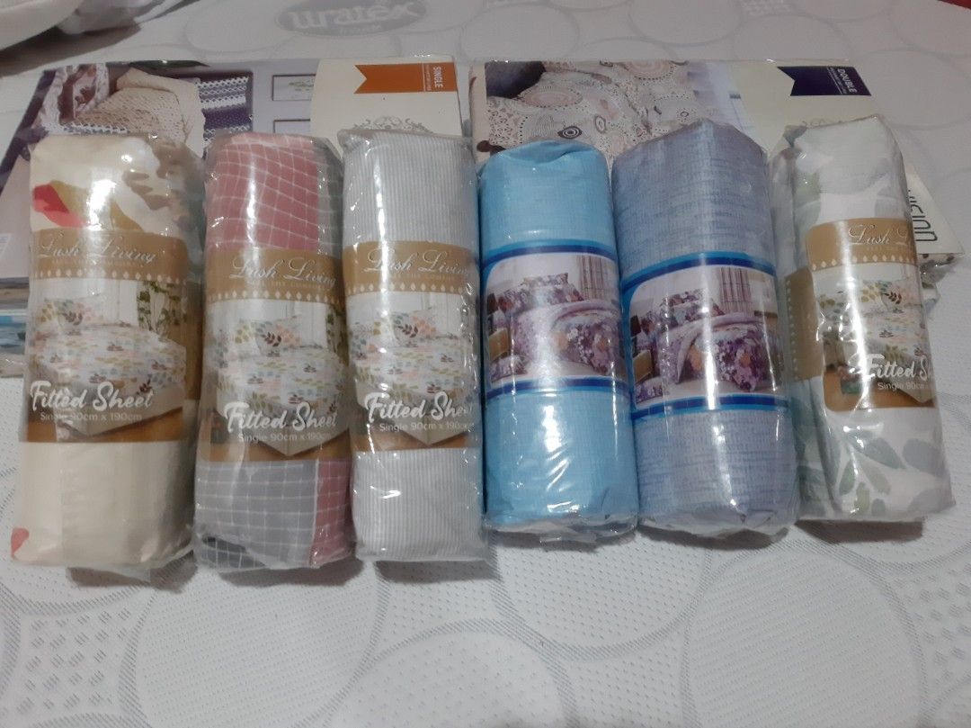 Lush Living (Single fitted sheet) (Category: Bedding & Towels) located in San Pedro. Submitted by cdrshoponline (Listing ID 1217253228, Image 3). Description: * brand new * 1 fitted sheet (90 x 190 cm).