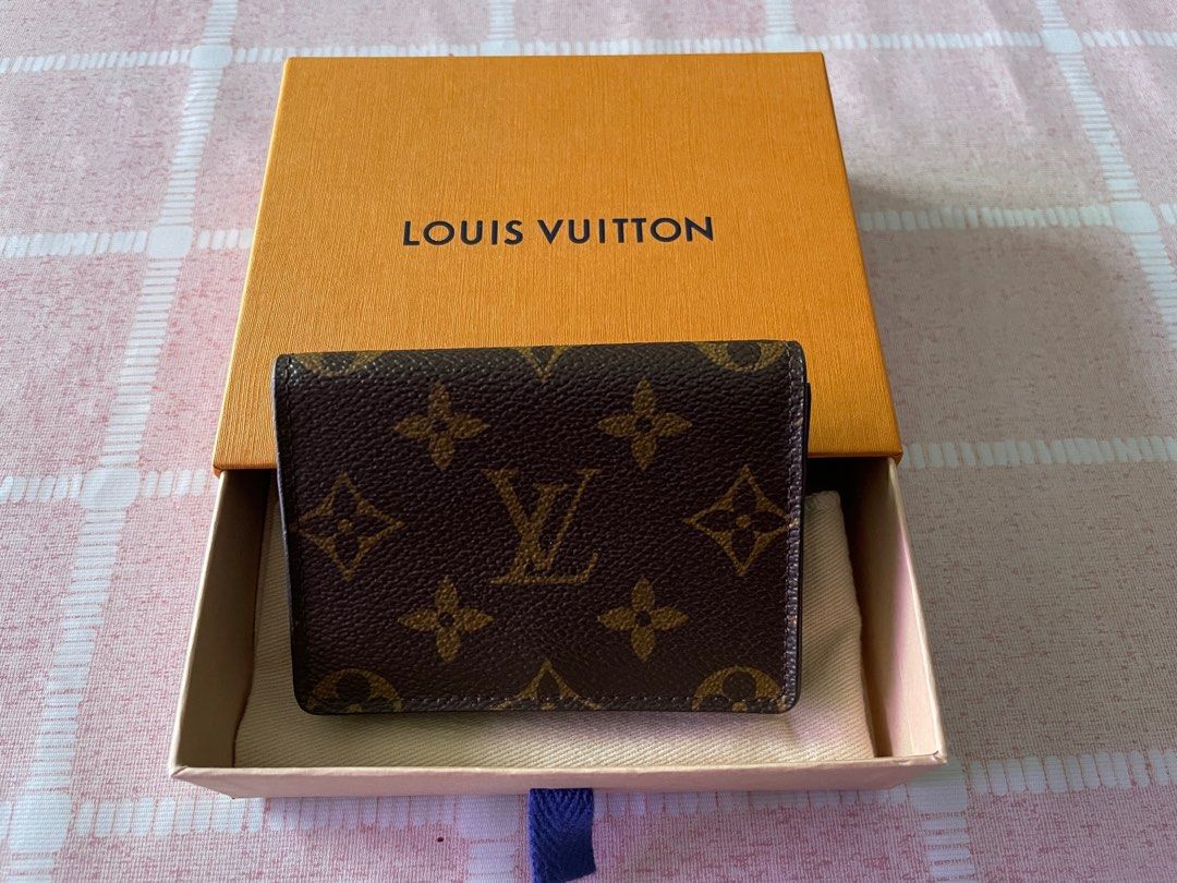 Louis Vuitton Monogram Canvas Enveloppe Carte De Visite Louis Vuitton