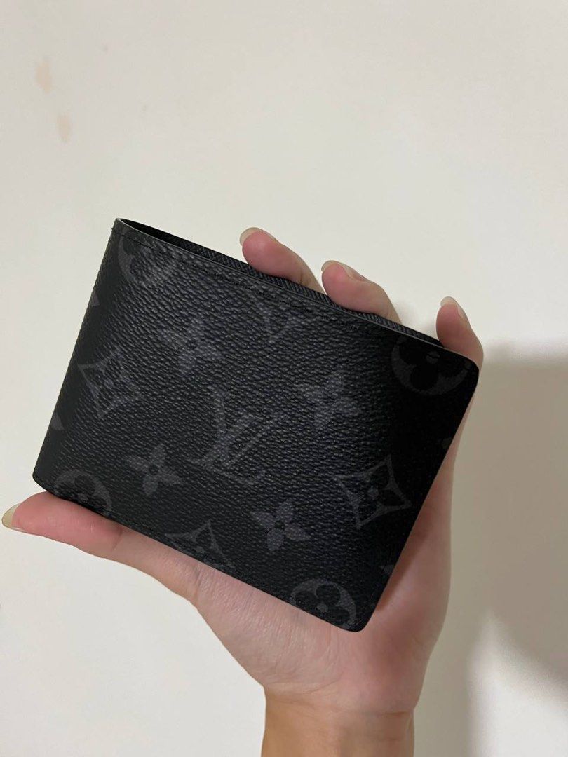 Louis Vuitton LV Monogram Eclipse Slender Wallet Men, Men's Fashion,  Watches & Accessories, Wallets & Card Holders on Carousell