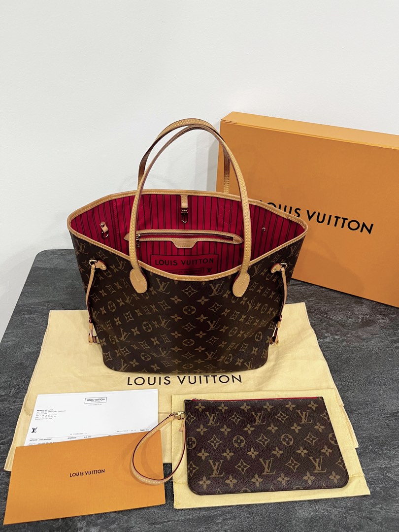 Louis Vuitton, Bags, Lv Gm Neverfull Organizer Dust
