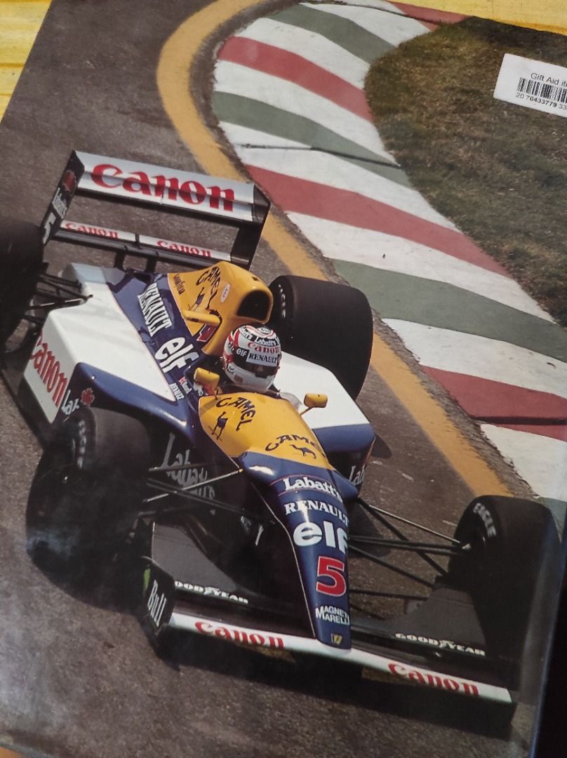 Mansell and Williams Book (Category: Storybooks) located in Quezon City. Submitted by tsktsktskk (Listing ID 1217316574, Image 2). Description: Mansell and Williams: The Challenge for the Championship. Never had the chance to read it. RFS: Decluttering .