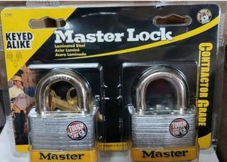 Master Lock Laminated Steel Body Padlock 5T 50mm
