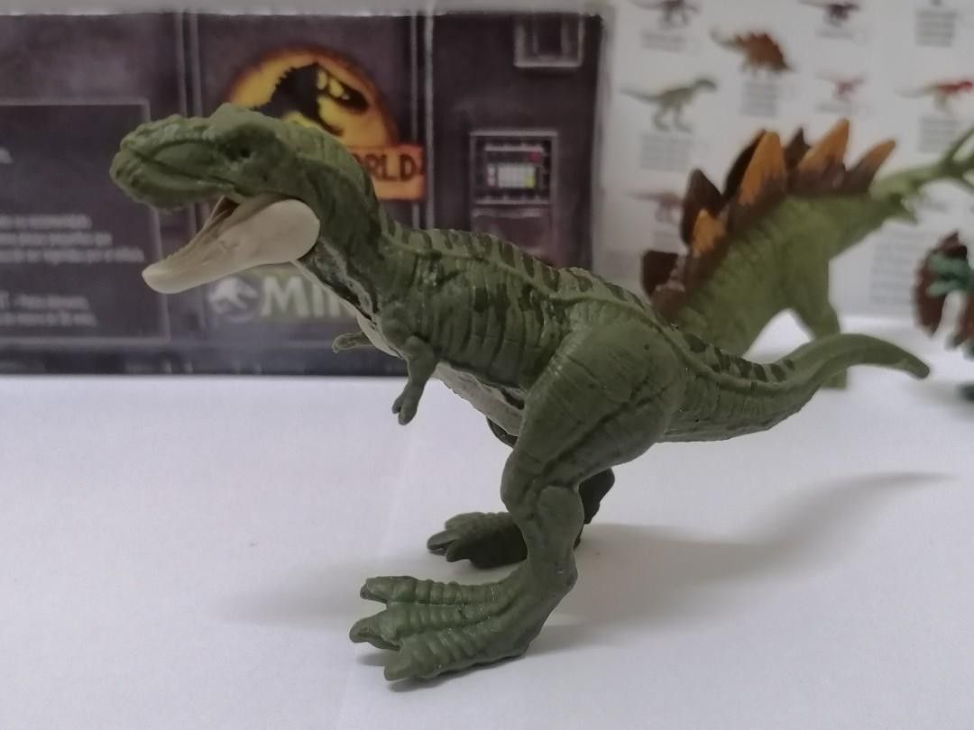 Mattel 2022 Jurassic World Dominion Mini Dino Wave 2 Tyrannosaurus Rex T Rex Green Loose