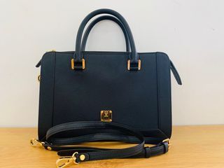 MCM Nuova Saffiano Leather Tote Bag