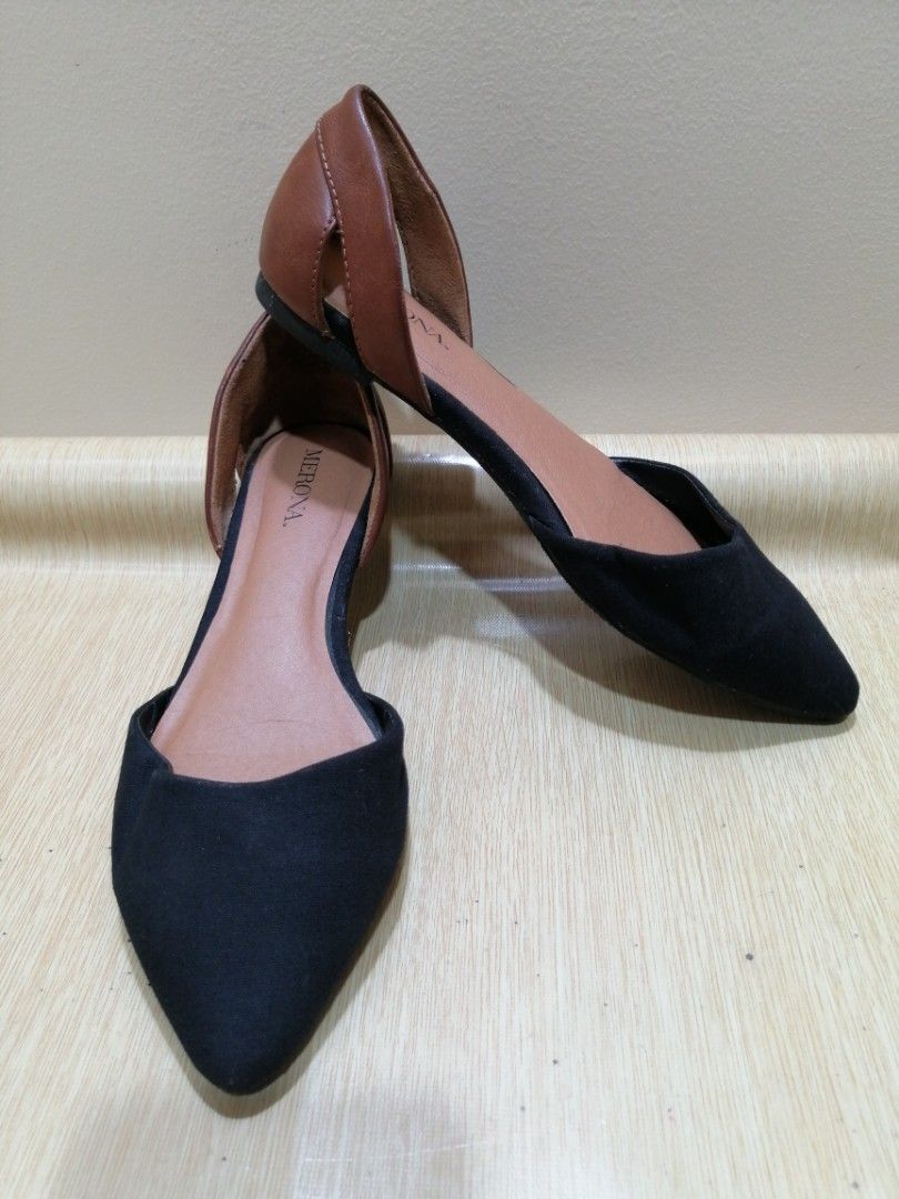 Merona discount black flats