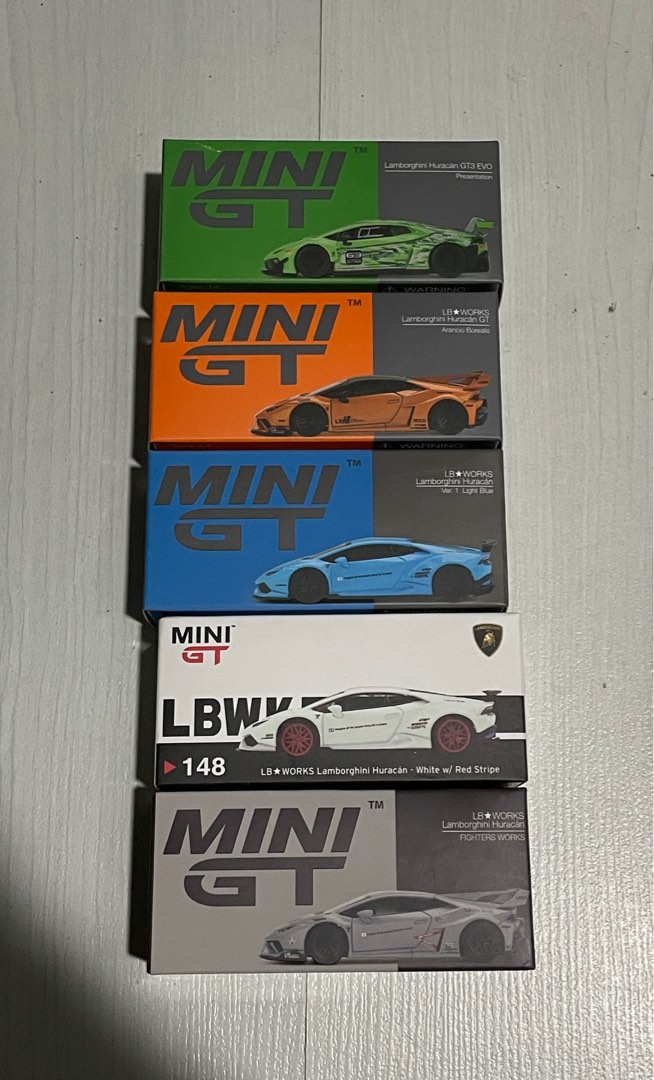 Mini GT LBWK Lamborghini Huracan, Hobbies & Toys, Toys & Games on Carousell