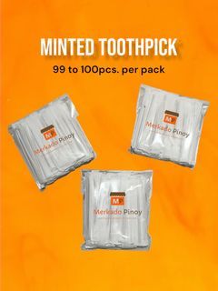 Minted Toothpick 100pcs. Per pack