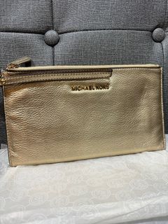 ❤️MICHAEL KORS金色手拿包