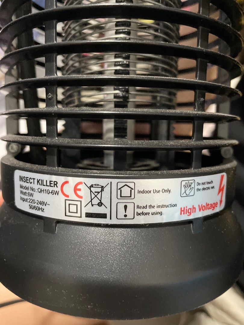Mosquito Killer / Zapper UV Light (QH106W), TV & Home Appliances