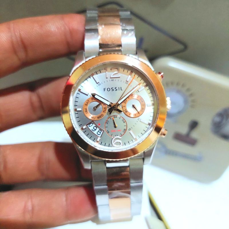 Mr FOSSIL WOMEN Watch ES4135 Perfect Boyfriend ORIGINAL