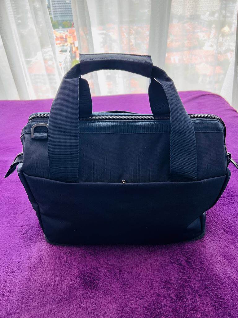 Muji Water Repellant Expandable Boston Bag, Women's Fashion, Bags