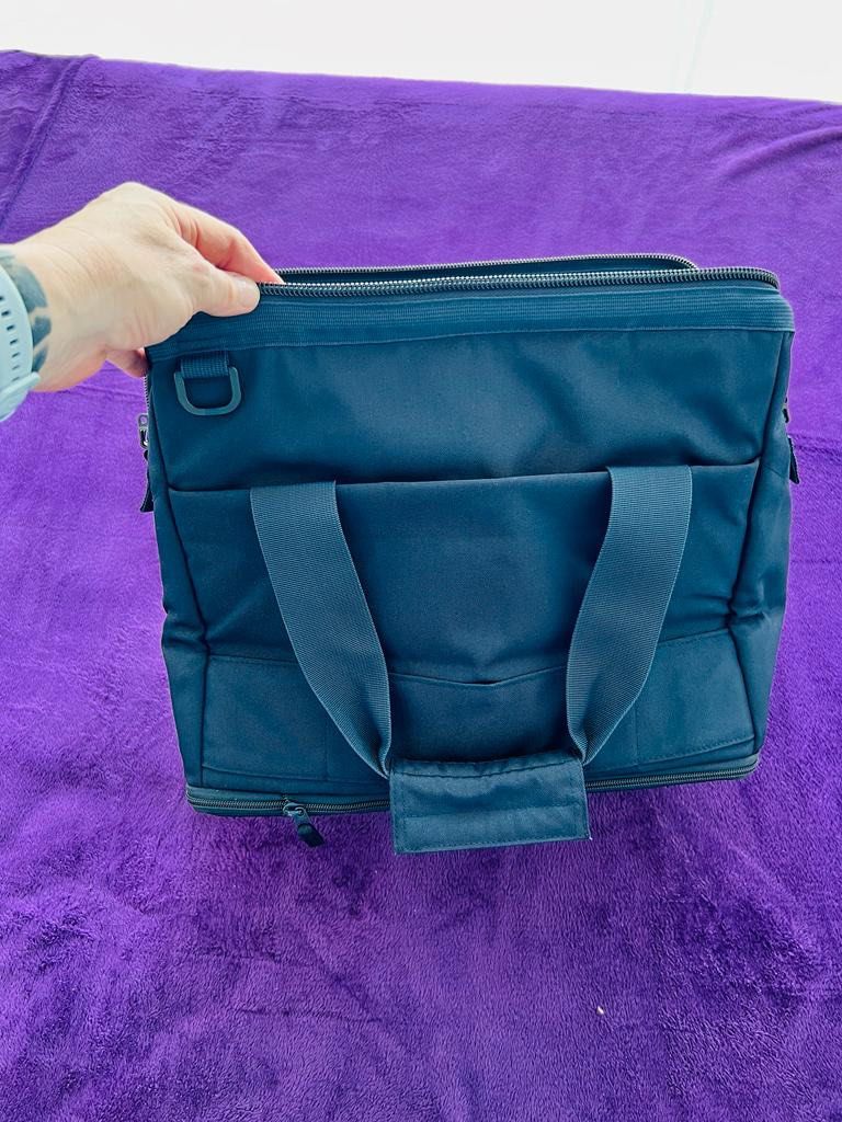 Muji Water Repellant Expandable Boston Bag, Women's Fashion, Bags