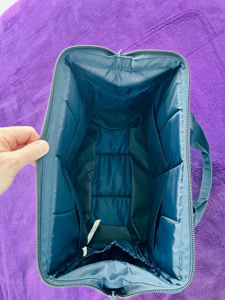 Muji Water Repellant Expandable Boston Bag, Women's Fashion, Bags
