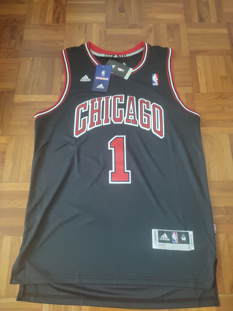 Authentic Derrick Rose Chicago Bulls NBA Jersey, Men's Fashion, Activewear  on Carousell