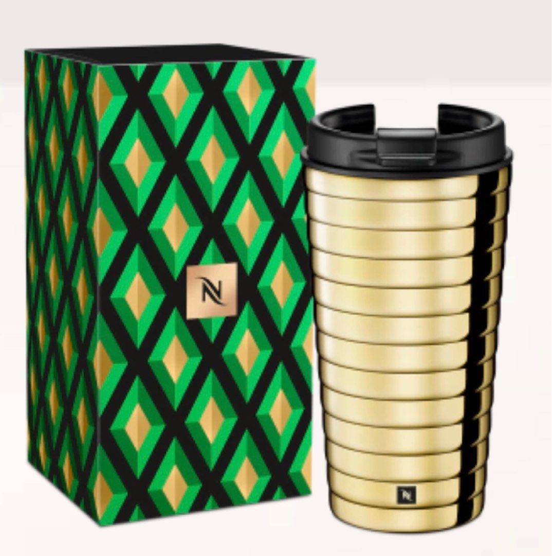 Nespresso Nomad Travel Mug L Khaki Green 540ml japanese New