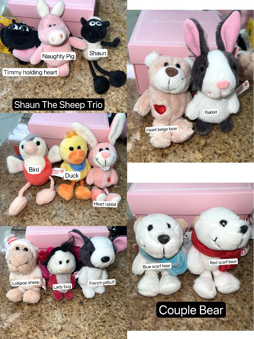 NICI Keychains (Shaun The Sheep), Hobbies & Toys, Toys & Games on Carousell