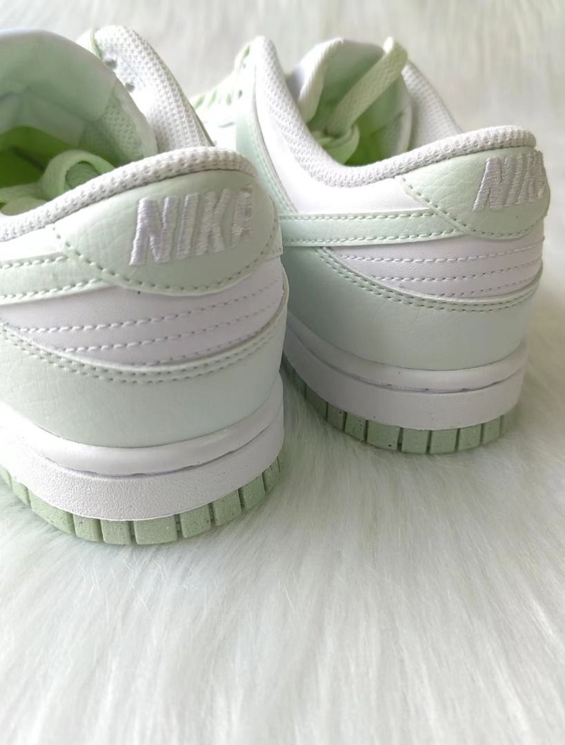 🔥全新現貨🔥Nike Dunk Low Next Nature White Mint 浅绿色, 女裝, 鞋