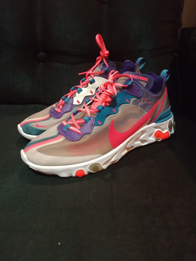 Element Us Nike Element 55 React 12 US, Men's Fashion, Footwear, Sneakers on Carousell