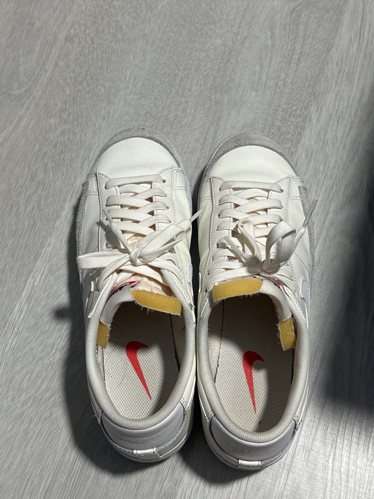 blazer low nike white