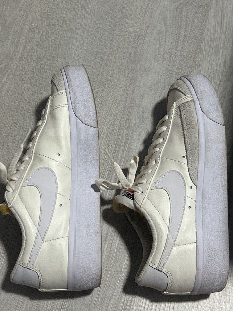 blazer low nike white