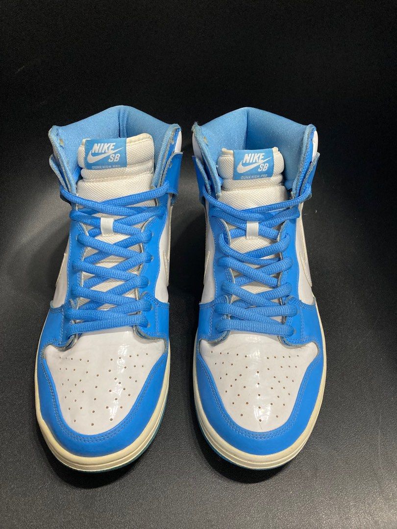Nike SB Dunk High UNC “Rival Pack” (Category: Sneakers) located in Baguio. Submitted by lordeidara (Listing ID 1217256385, Image 3). Description: Nike SB Dunk High UNC “Rival Pack” US 12 9/10 No box .
