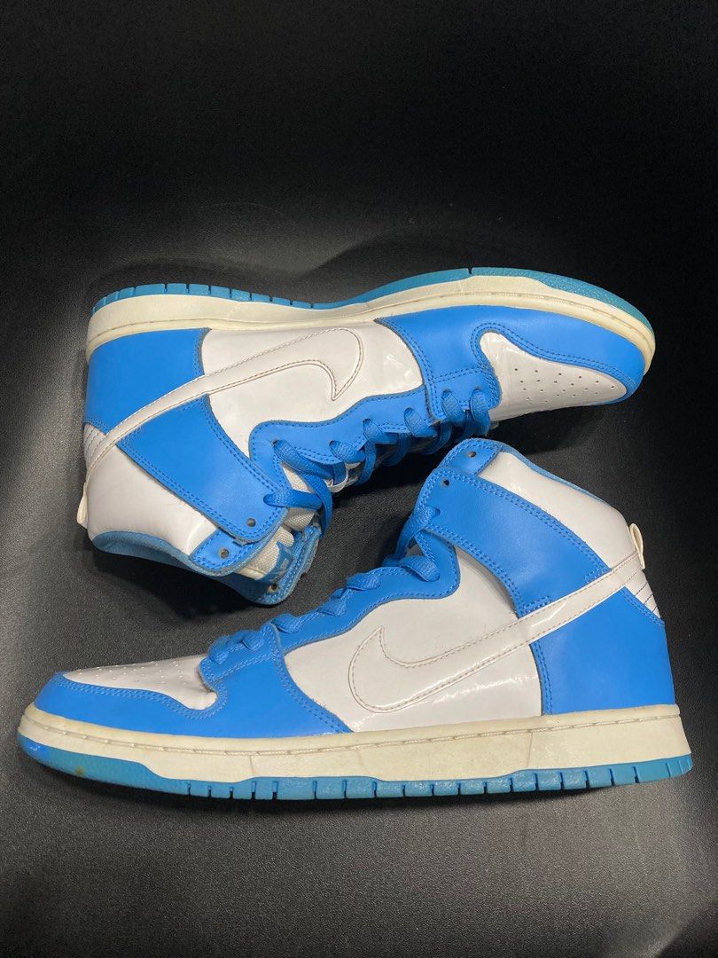 Nike SB Dunk High UNC “Rival Pack” (Category: Sneakers) located in Baguio. Submitted by lordeidara (Listing ID 1217256385, Image 1). Description: Nike SB Dunk High UNC “Rival Pack” US 12 9/10 No box .