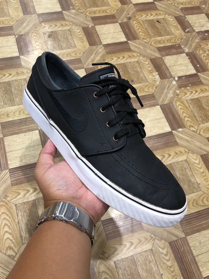 Stefan janoski 2025 black leather