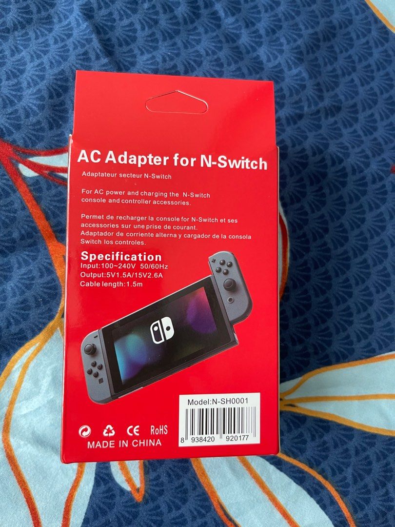 Adaptateur Secteur Switch Switch Lite Support Mode TV Charge