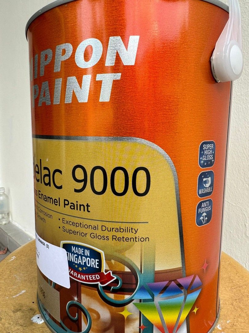 Nippon Paint Bodelac Enamel Paint 5L (Brand New), Furniture & Home