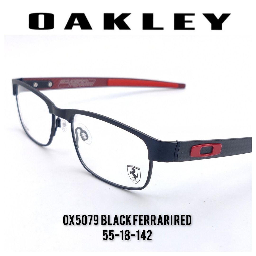 Oakley ferrari red carbon fiber titanium spectacles Men s Fashion