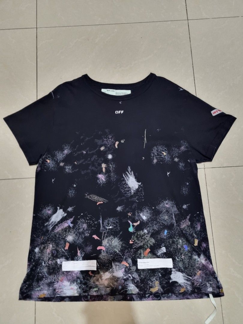 即完売off-white DIAG GALAXY BRUSHED Tee | normanhubbard.com