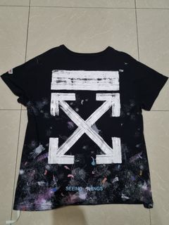 OFF White Galaxy Brushed tee AUTHENTIC