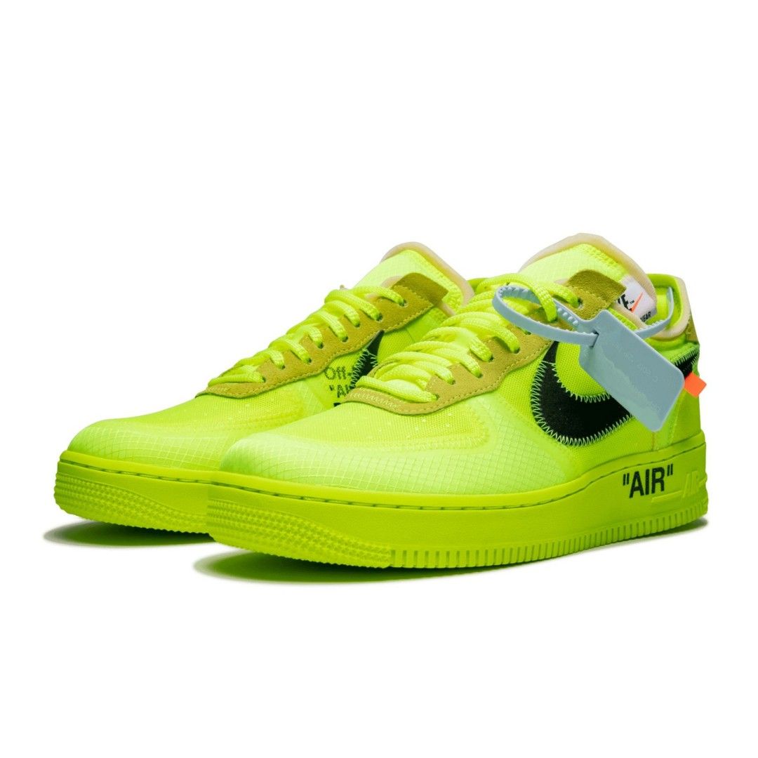 Off White x Nike Air Force 1 Low Volt, Luxury, Sneakers u0026 Footwear on  Carousell