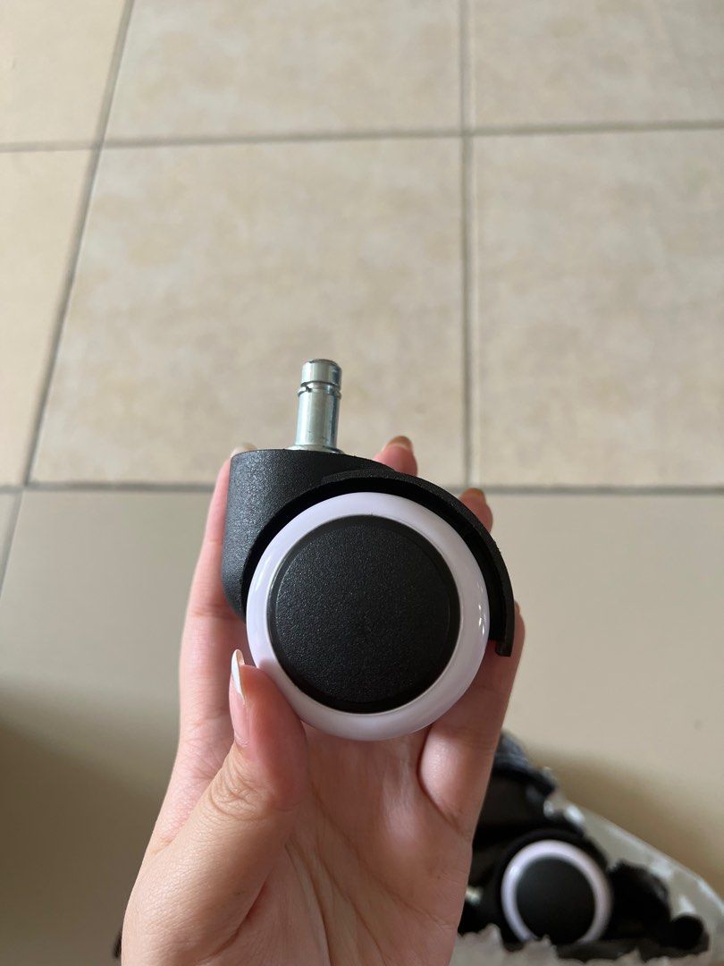 Office Caster Wheels Set of 5 ikea chairs only!, Furniture & Home Living, Furniture, Chairs on