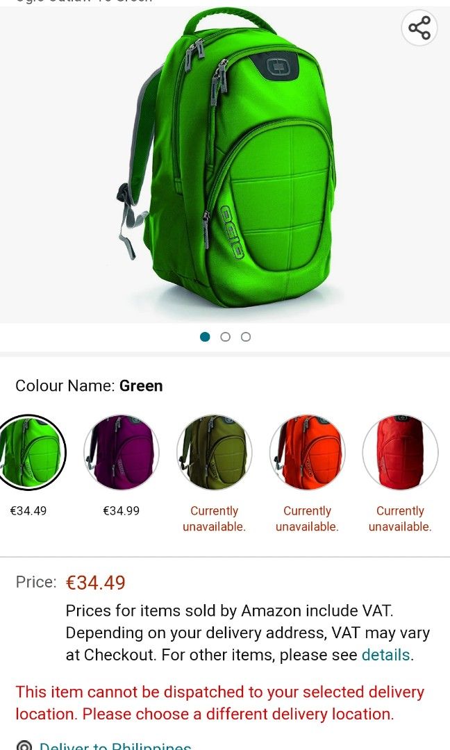 Ogio Outlaw Backpack on Carousell