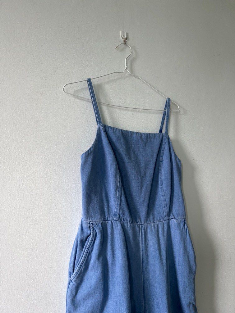 Denim overall outlet dress old navy