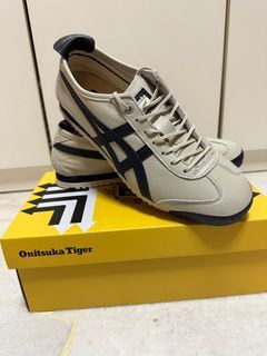 Brand New Onitsuka Tiger Sneakers Shoe Mexico SD 66 Birch Peacoat Beige Navy Blue Asics Sneaker Trainers Trainer