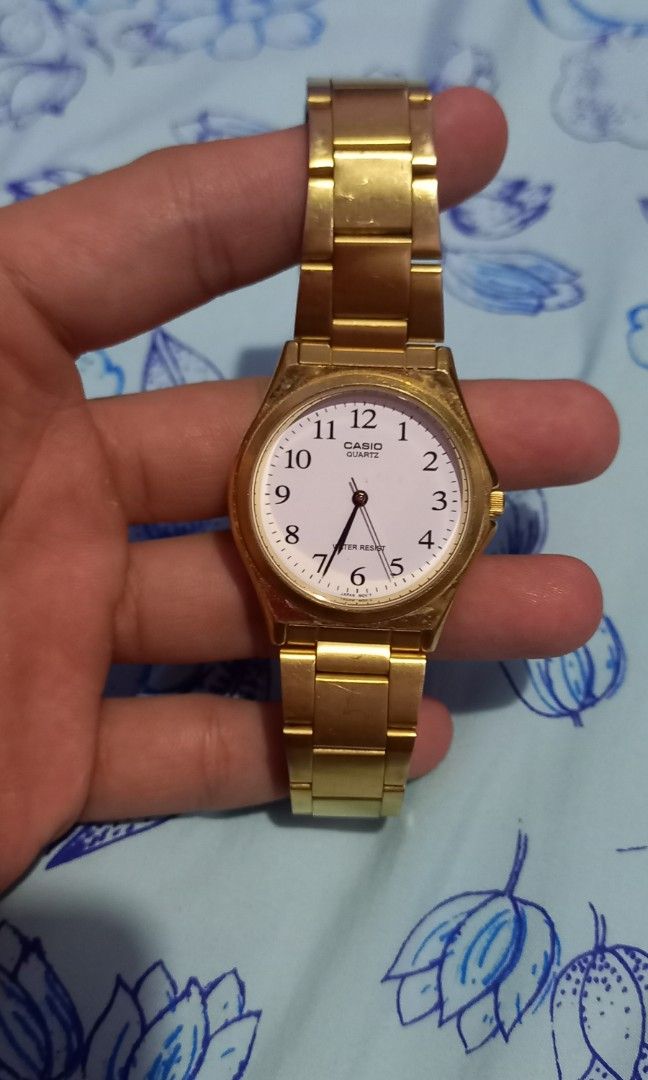 Original Casio Gold Watch 1330 MTP 1130 Men s Fashion Watches