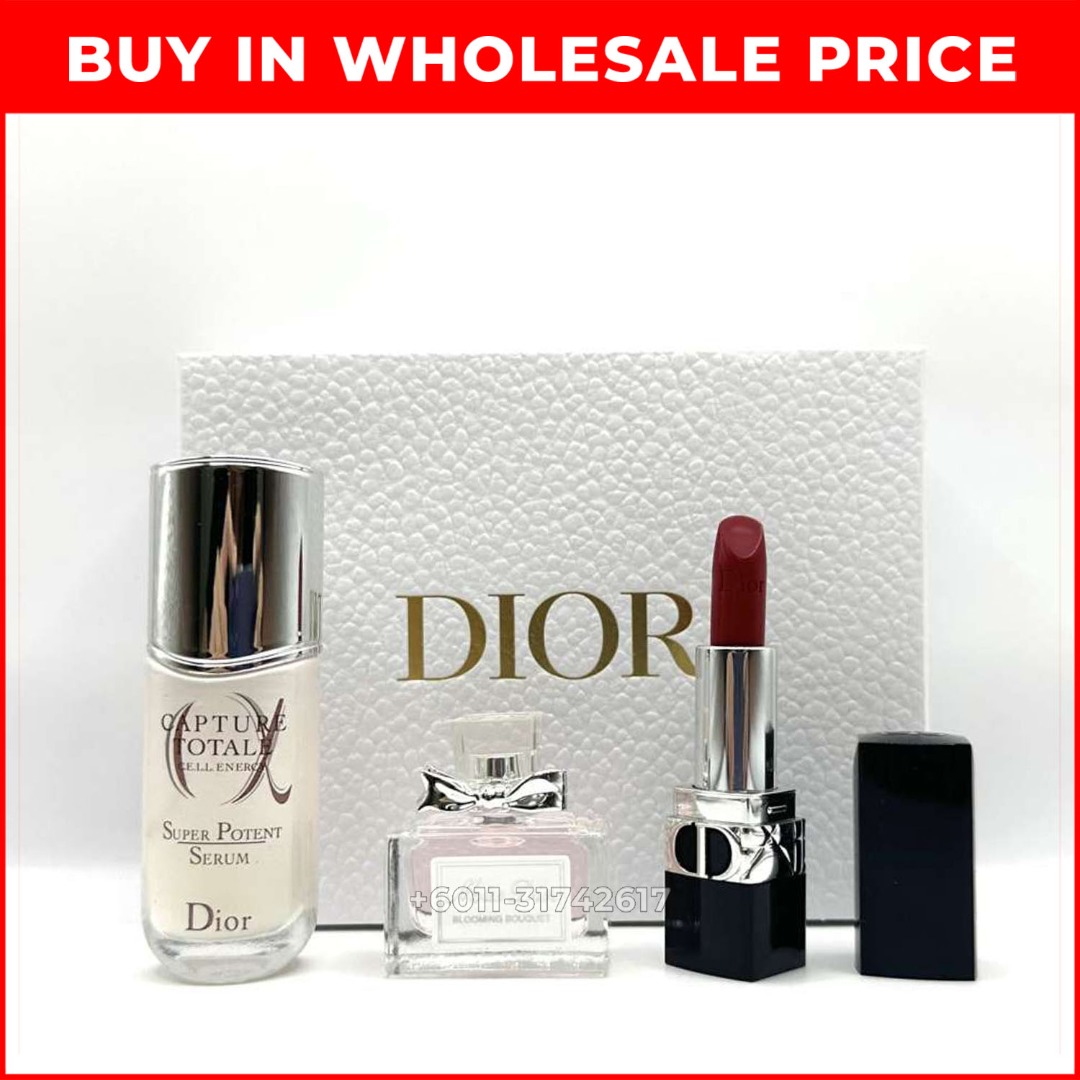 [ORIGINAL] DIOR 3IN1 DISCOVERY SET PERFUME LIMITED EDITION FOR WOMEN