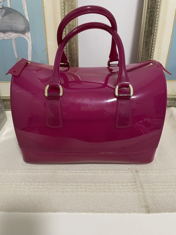 Original Furla Jelly Bag, Luxury, Bags \u0026 Wallets on Carousell