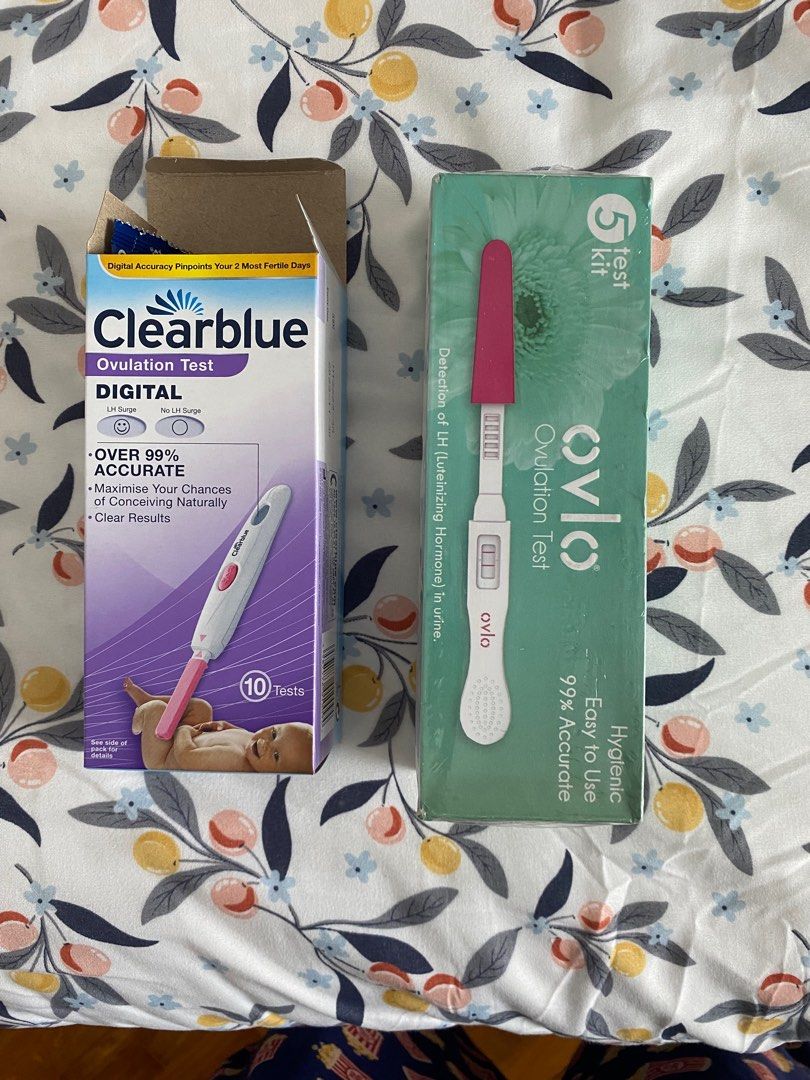 Ovulation kit and 1 x Clearblue digital pregnancy test, Beauty