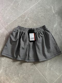 Padini kids black checkered skirt